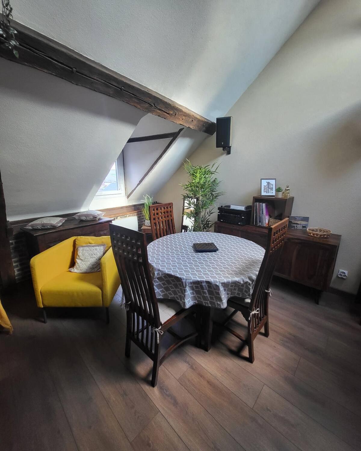 Le Perchoir De St-Antoine - Centre Historique D'Honfleur Avec Vue Sur Le Port, Netflix, Jeux, Vinyles Apartment ภายนอก รูปภาพ